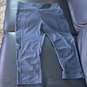 Xersion Dark Blue Fitted Leggings